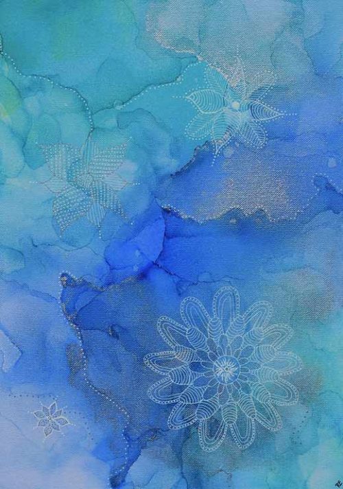 Wall Flowers Coming to Life - ReCreative Artwork