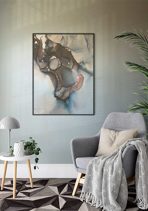 Abstract Grey - Anita Øren Abstract Grey - Anita Øren