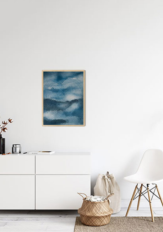 Aquarelle Meets Pencil - Ink CLOUDS - Studio Nahili Aquarelle Meets Pencil - Ink CLOUDS - Studio Nahili