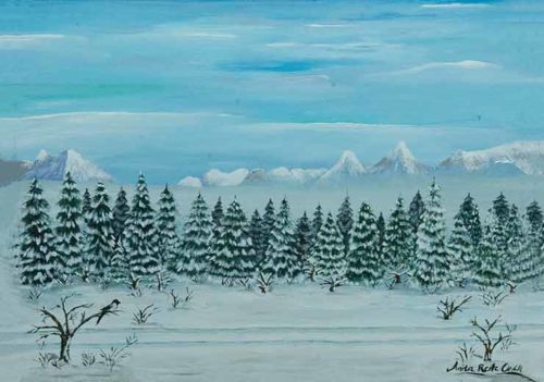 Skispor i Vinterland - ARO Art Skispor i Vinterland - ARO Art