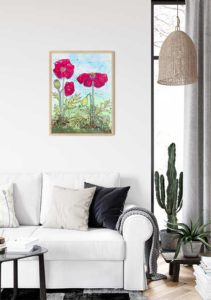 In My Garden no. 4 - Melina Dahl Design In My Garden no. 4 - Melina Dahl Design