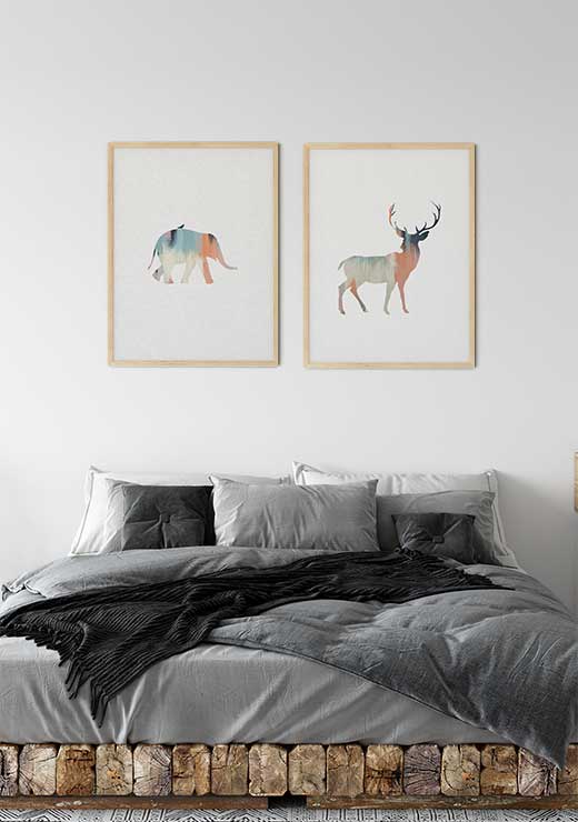 Pastel Deer - Orara Studio Pastel Deer - Orara Studio
