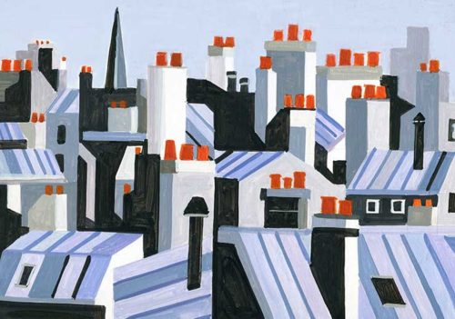 Paris Roofs - André Baldet Paris Roofs - André Baldet