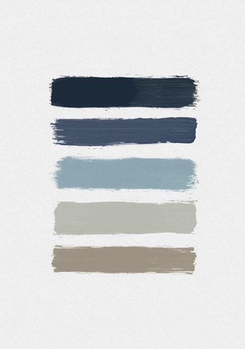 Blue & Taupe Stripes - Orara Studio Blue & Taupe Stripes - Orara Studio