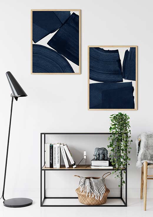 Minimalist Painting Blue I - Orara Studio Minimalist Painting Blue I - Orara Studio