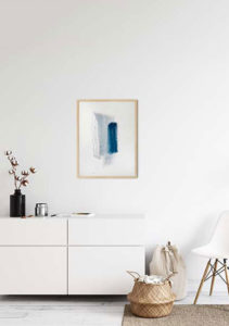 Aquarelle Meets Pencil - Mint Blue - Studio Nahili Aquarelle Meets Pencil - Mint Blue - Studio Nahili