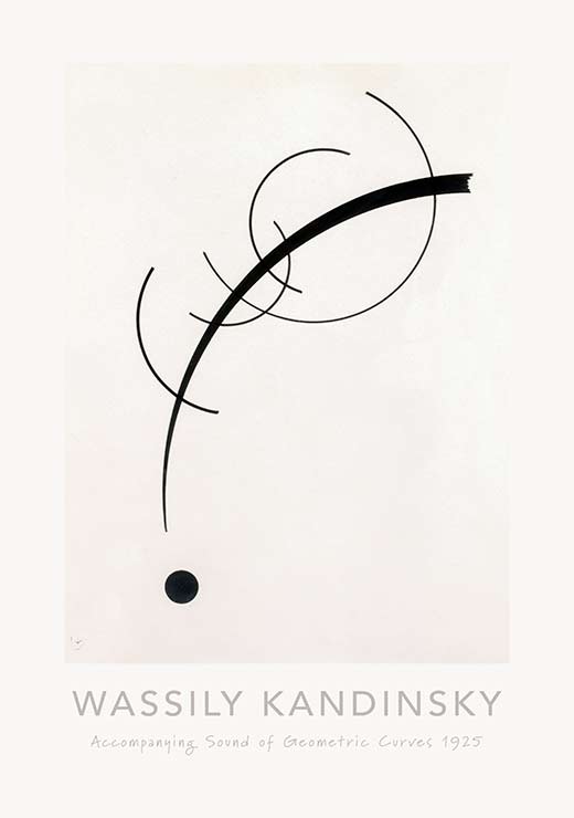 Accompanying Sound of Geometric Curves - Wassily Kandinsky Accompanying Sound of Geometric Curves - Wassily Kandinsky