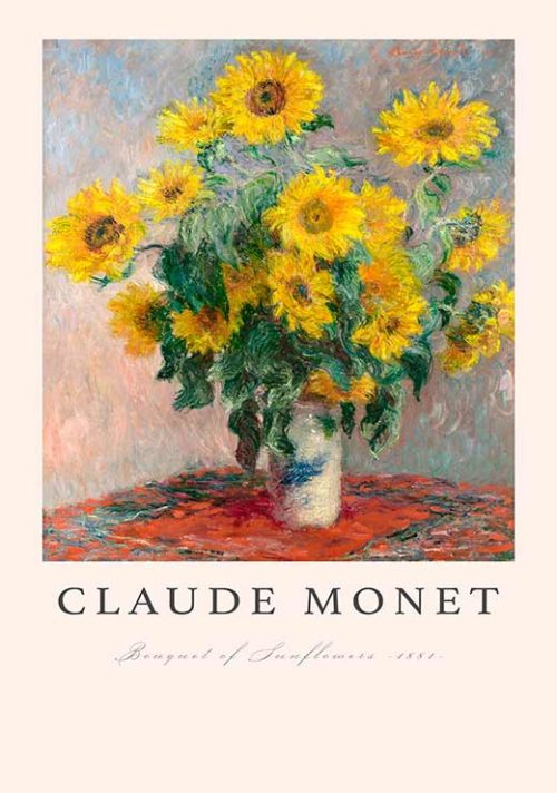 Bouquet of Sunflowers - Claude Monet Bouquet of Sunflowers - Claude Monet
