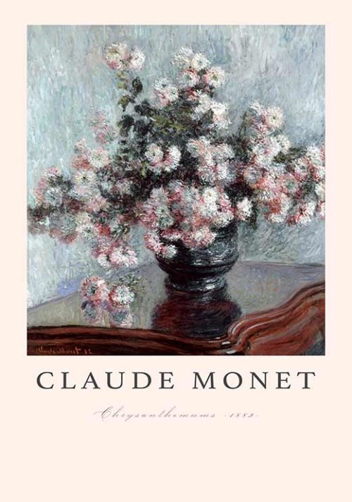 Chrysanthemums - Claude Monet Chrysanthemums - Claude Monet