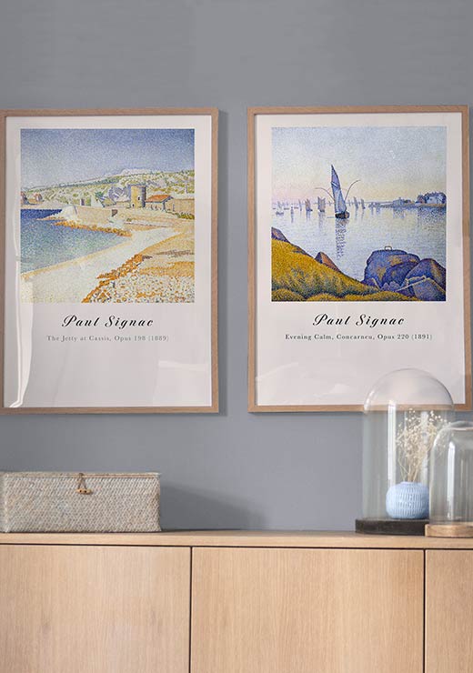 Evening Calm, Concarneau, Opus 220 - Paul Signac Evening Calm, Concarneau, Opus 220 - Paul Signac