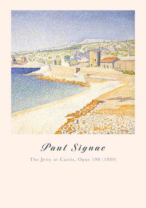 The Jetty at Cassis, Opus 198 - Paul Signac The Jetty at Cassis, Opus 198 - Paul Signac