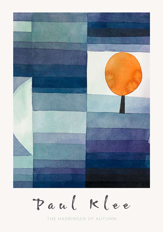 The Harbinger of Autumn - Paul Klee The Harbinger of Autumn - Paul Klee