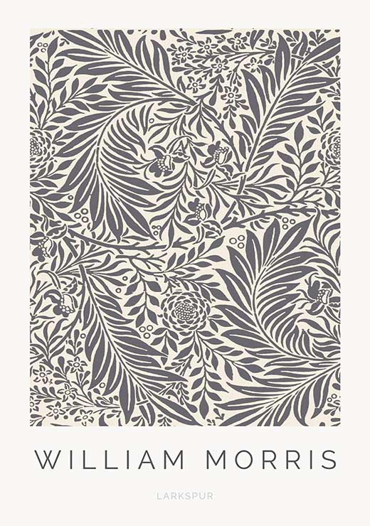 Larkspur - William Morris Larkspur - William Morris