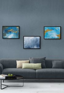 Blue no. 3 - Art by Frida Lifbom