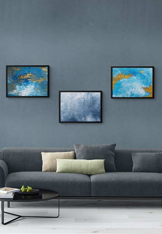 Blue no. 3 - Art by Frida Lifbom Blue no. 3 - Art by Frida Lifbom