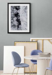 Black River Through the Snowy Winter Forest - Studio Nahili Black River Through the Snowy Winter Forest - Studio Nahili