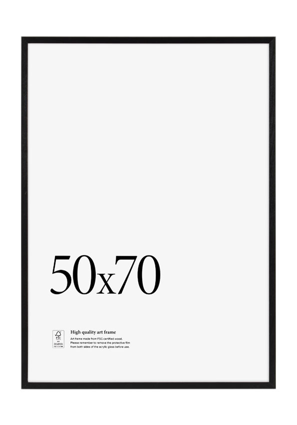 Svart ramme - 50x70 Svart ramme - 50x70